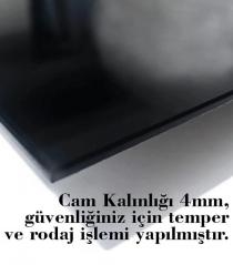 Dünya Haritası Cam Tablo