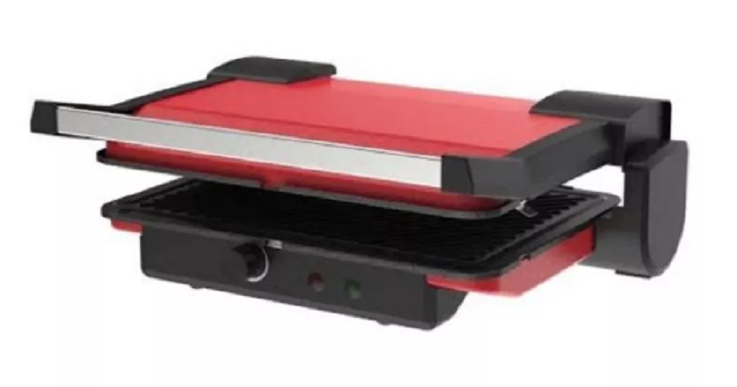 Essence 6 Dilim Kapasiteli Tost Makinesi Kırmızı