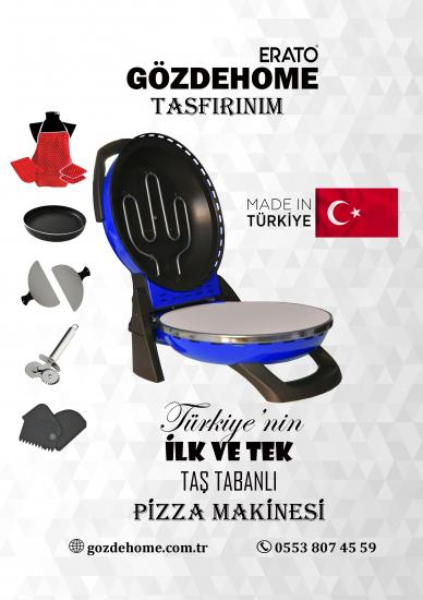 Gözdehome Erato Doğal Taş Tabanlı Pizza Makinesi